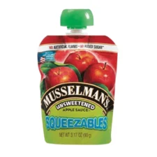 Dairy Queen Applesauce kids meal side with smooth sweetened apple sauce in a single serving cup