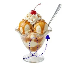Dairy Queen Banana Split with fresh banana vanilla chocolate and strawberry soft serve and whipped cream